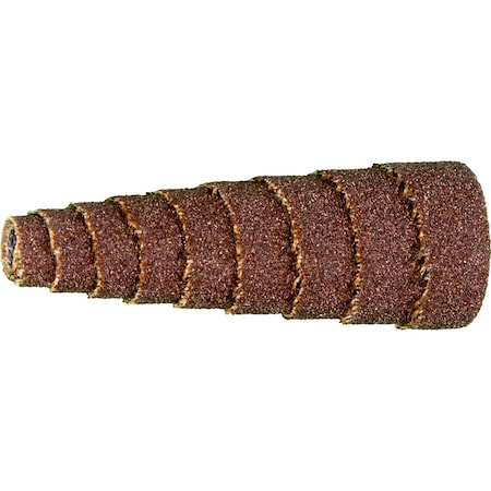 Pferd 3/4" x 2" Cartridge Roll, 3/16" AH - Full Taper, Aluminum Oxide 180 Grit 41884